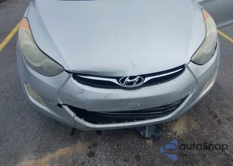 2012 Hyundai Elantra Gls/Limited z USA, uszkodzony, nr VIN 5NPDH4AE5CH100730